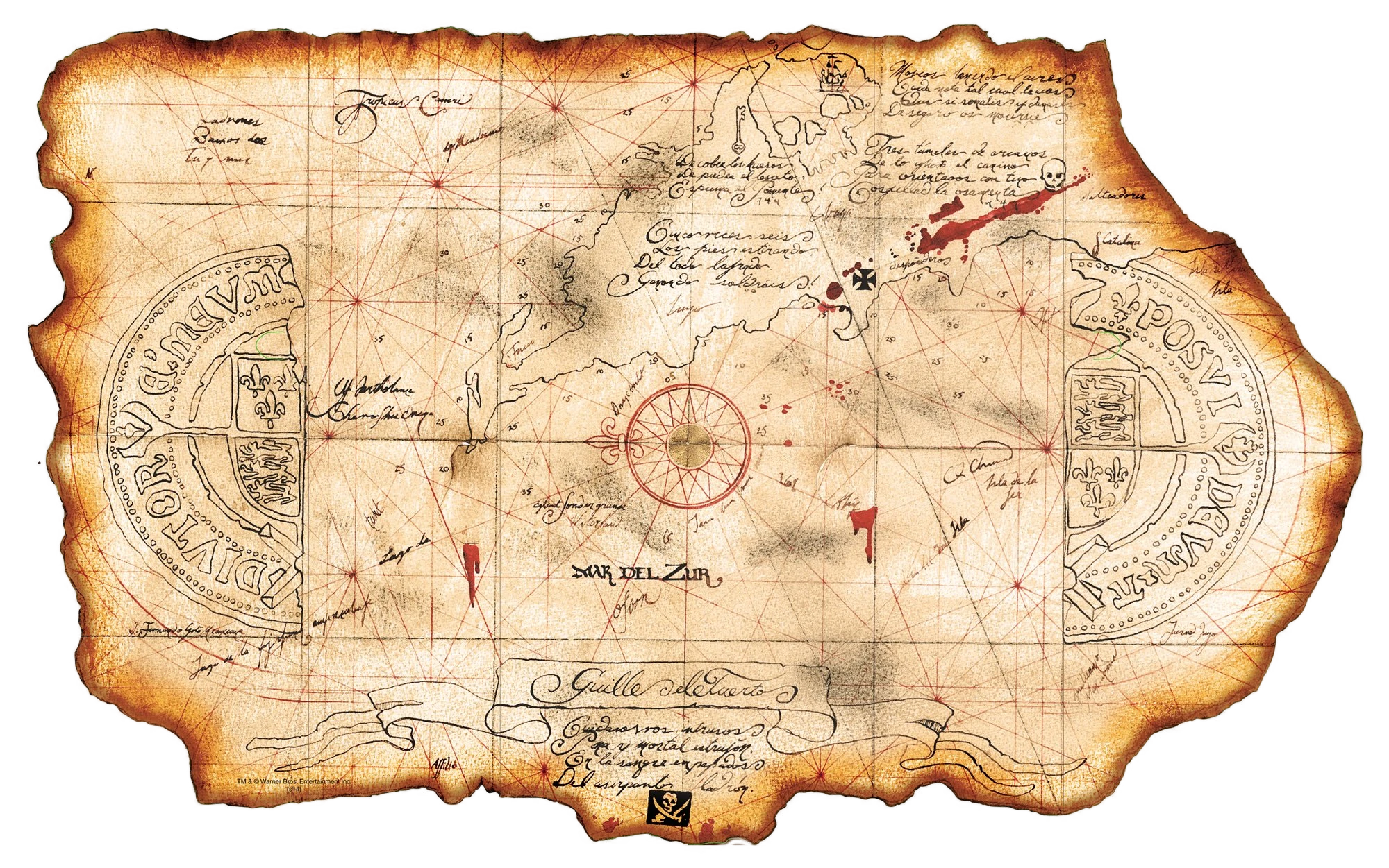 The Goonies: One-Eyed Willie's Treasure Map