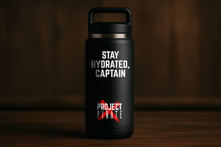 "Drink It Up": A Project Manager's Hydration Strategy for High-Seas Delivery
