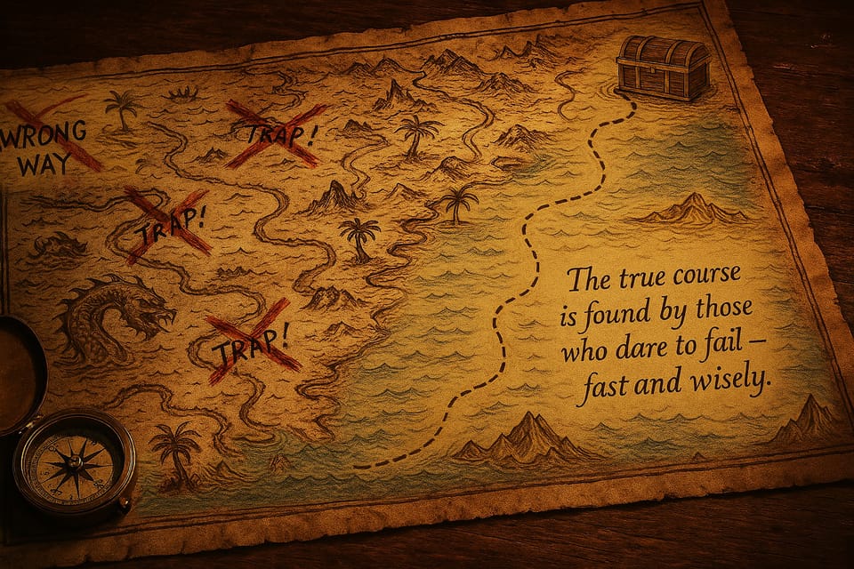 Pirate Map Fail Fast & Wisely